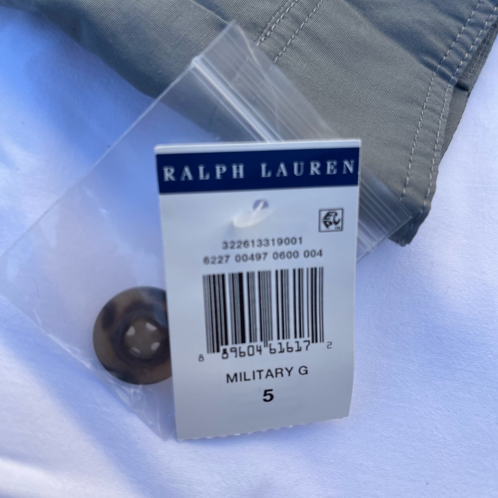 POLO RALPH LAUREN KID’S FIELD
JACKET SIZE YOUTH SMALL (5) GREY - Picture 15 of 15